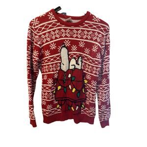 Women’s Peanuts Snoopy Christmas Holiday Sweater. Size Medium. NWT!